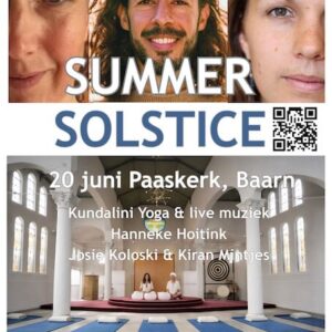 20 juni '26 Kundalini SUMMER SOLSTICE in de Paaskerk